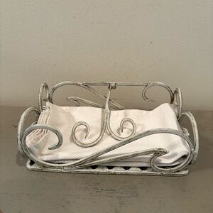 Vintage Metal Napkin Holder